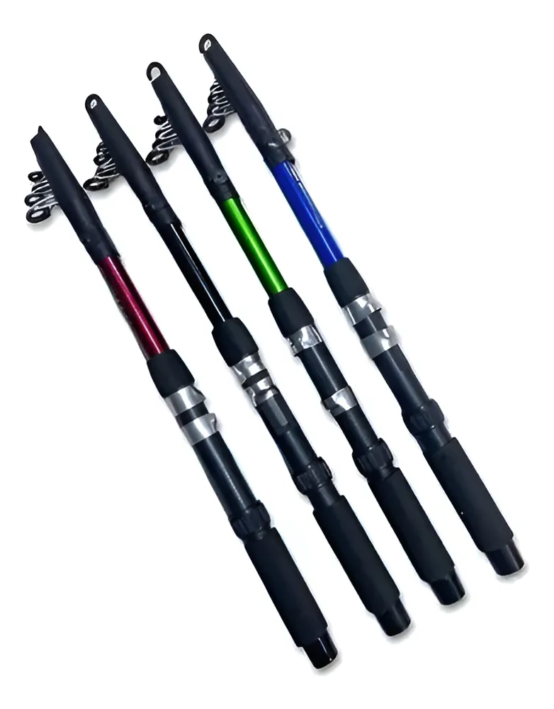 Vara e Pesca De Fibra De Vidro Telescópica 1,50m